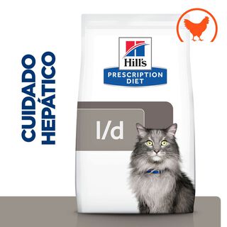 Hill's Prescription Diet Liver Care l/d Pollo pienso para gatos